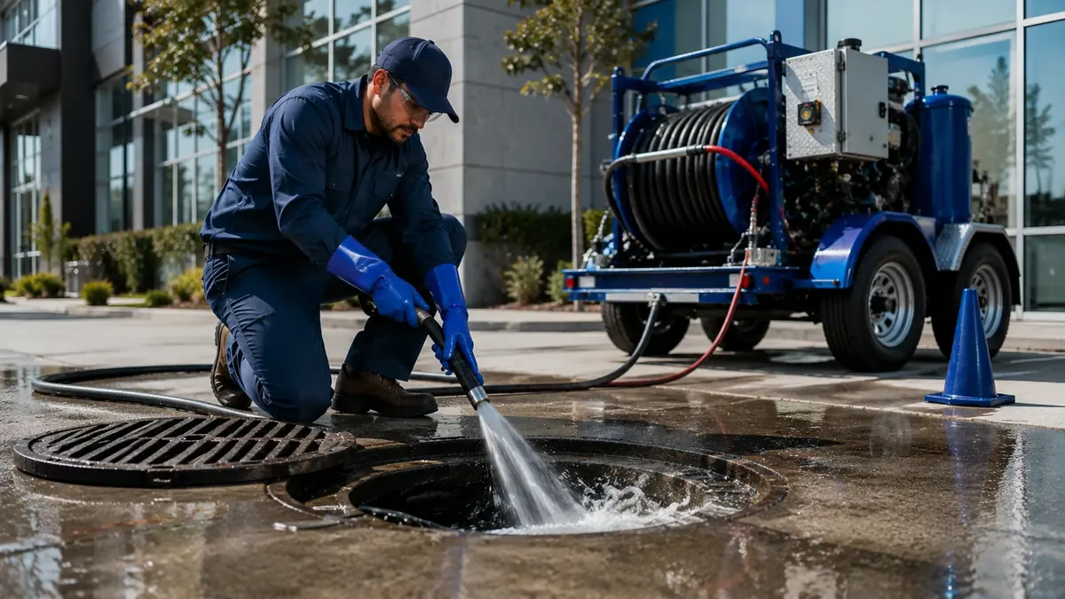 Commercial Hydro Jet Drain Cleaning in Altadena