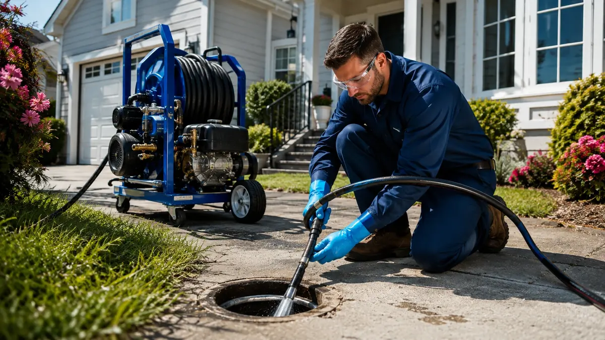 Residential Hydro Jet Drain Cleaning in Altadena